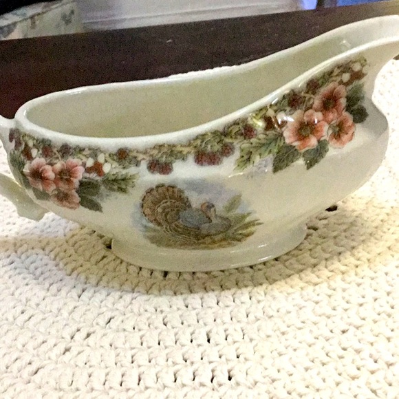 Churchill Myott Factory Dining Thanksgiving Gravy Boat Poshmark